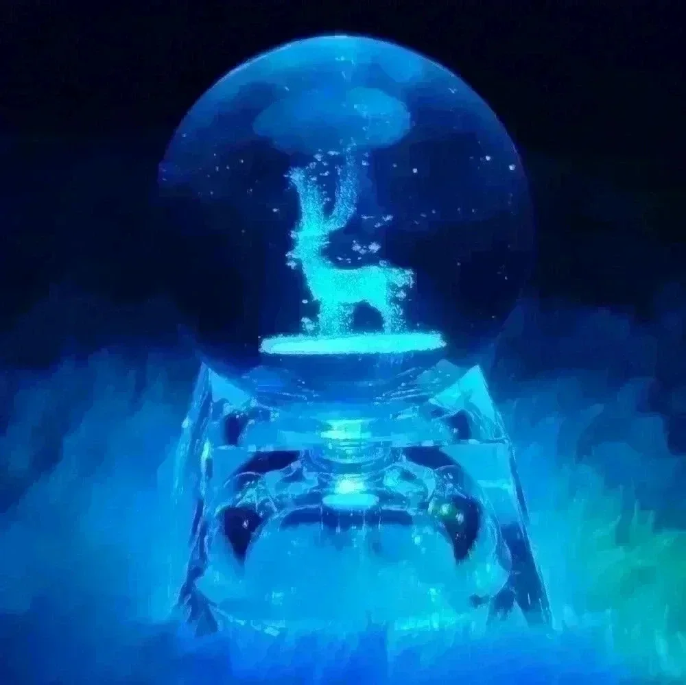 LED Crystal Ball Night Light Luminous Inno…